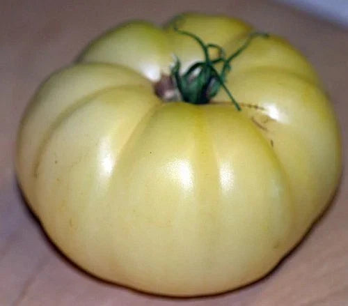 Great White Tomato Seeds - 20 Count - Heirloom, Mild Flavor, Low Acid - Solanum lycopersicum - Perfect for Home Gardens