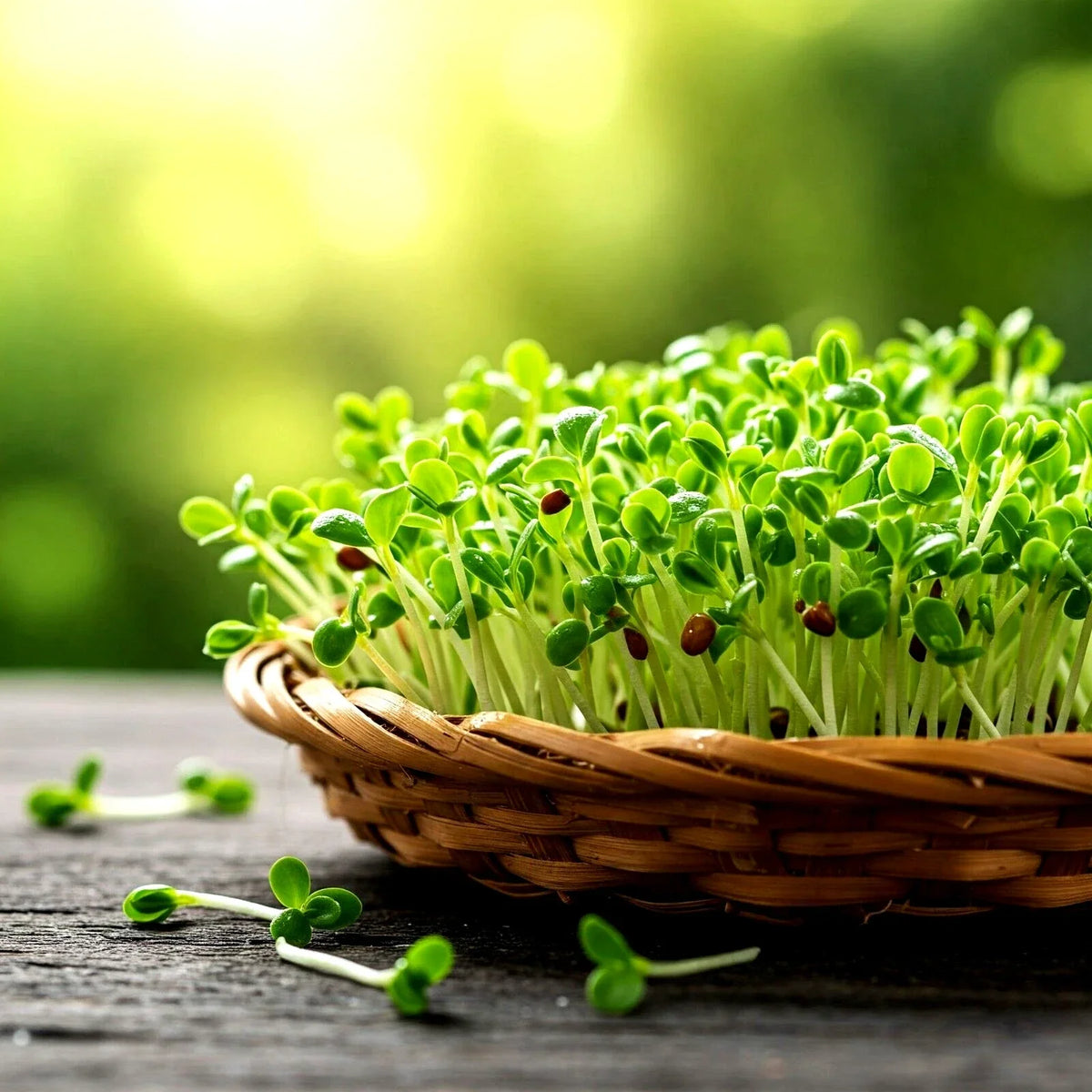 Alfalfa Seeds 3000+ Heirloom Microgreens Medicago sativa Nutrient-Rich Cover Crop Seeds for Garden