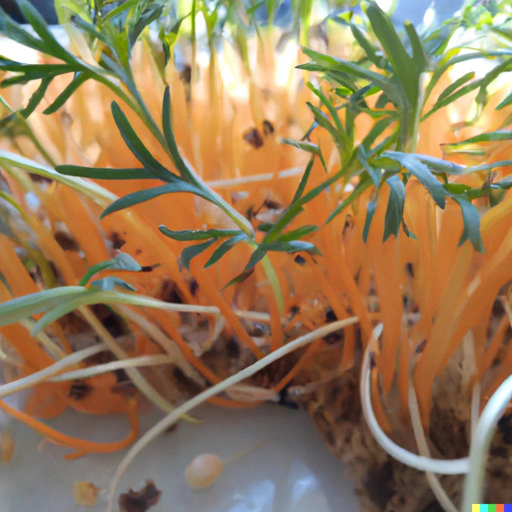 Bulk Carrot Seeds | 1250+ Non-GMO Microgreen Vegetable Seeds | Daucus carota for Sprouting or Garden Planting