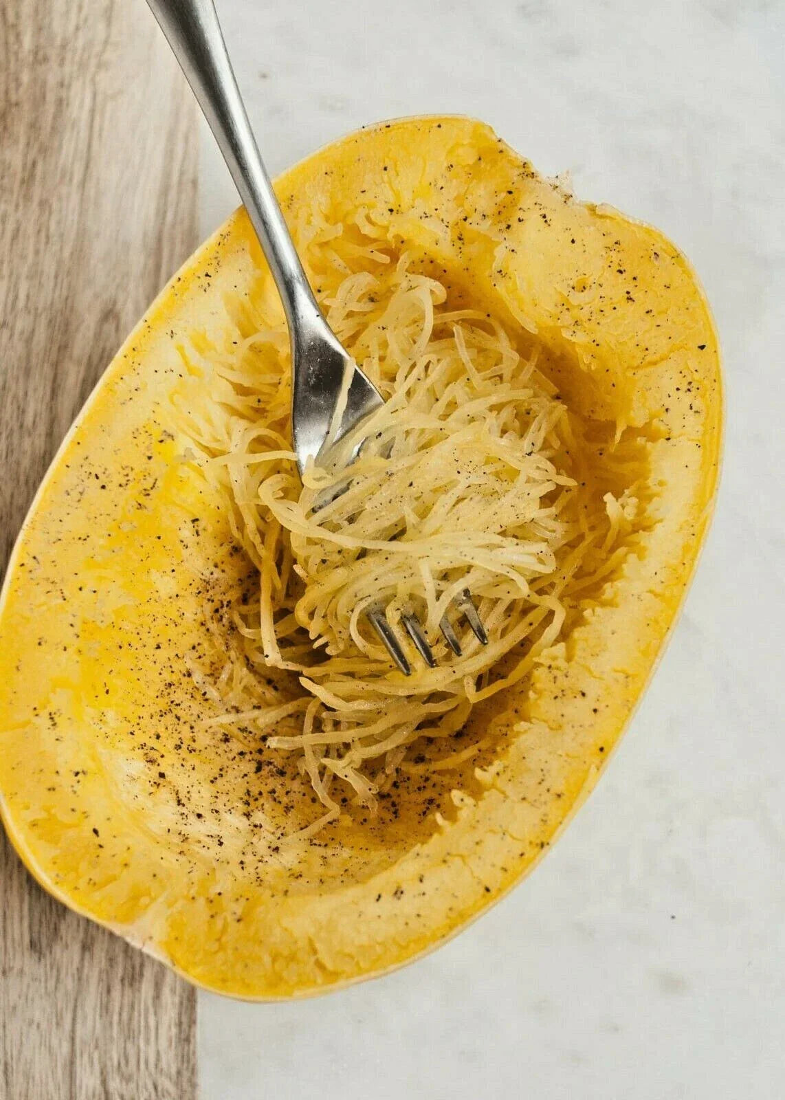 Organic Heirloom Spaghetti Squash Seeds - 31+ Seeds for Container Gardening - Cucurbita pepo - Easy Summer Harvest